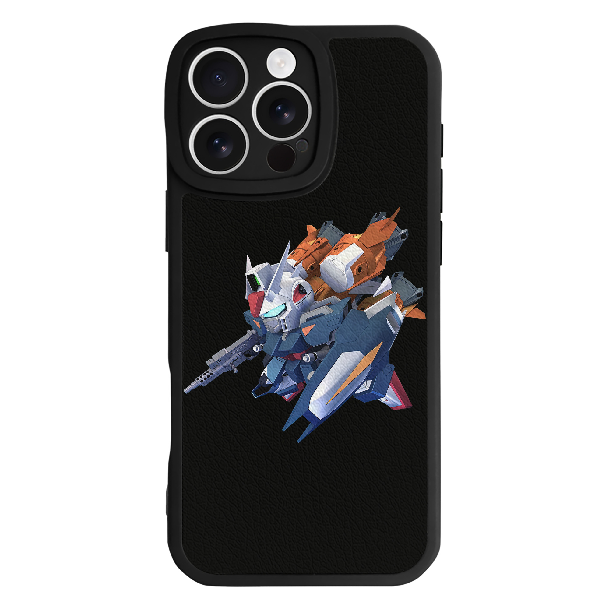 （画像用） 機動戦士ガンダム Mobile Suit Gundam 【iPhone 16シリーズ対応】シリコンスマホケース（レザー調） 材質：シリコン